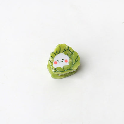 Beau - Acetate Vegetable Character Claw Hair Clip