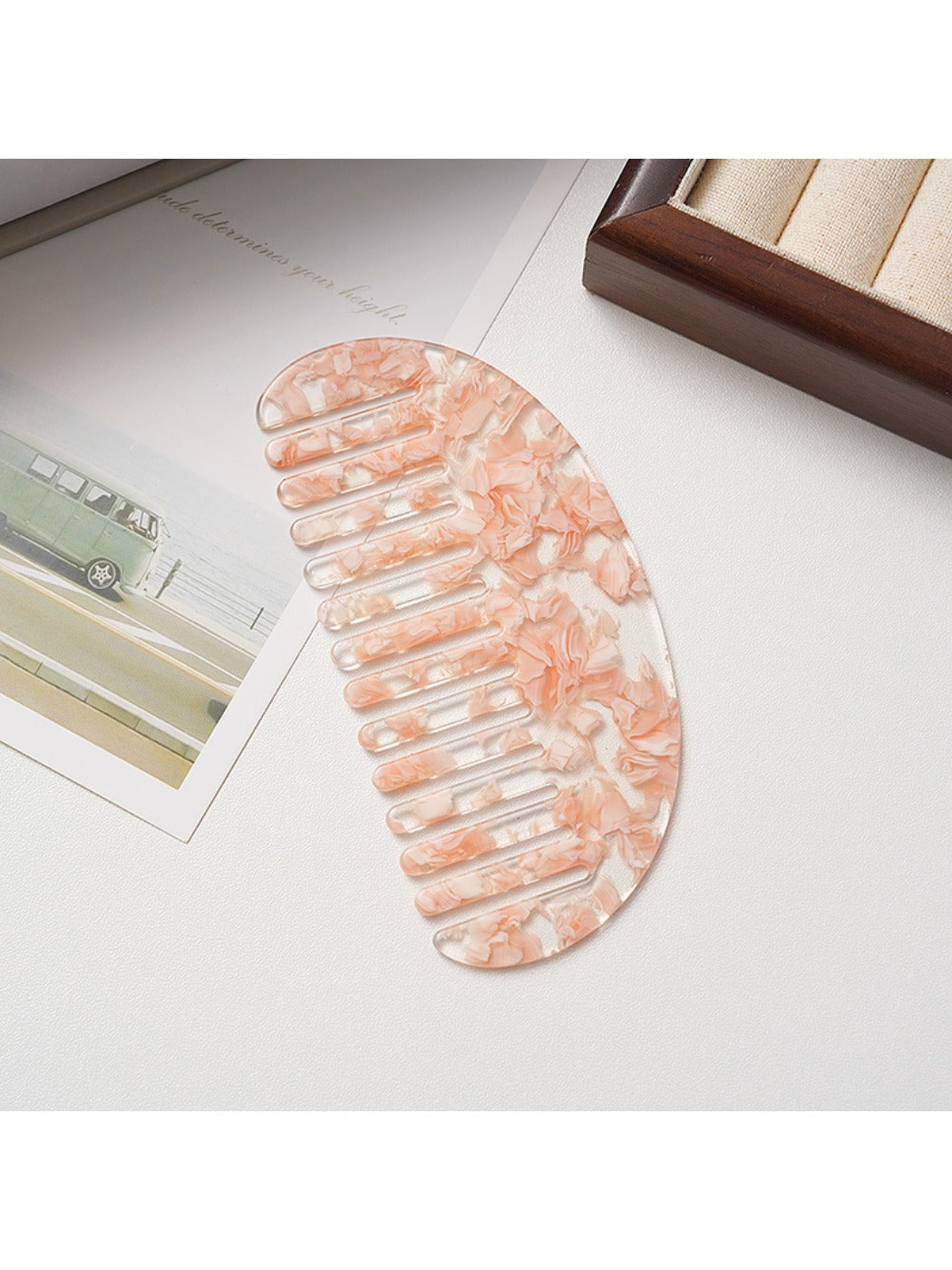 Camerow - Semi Circle Hair Styling Brush