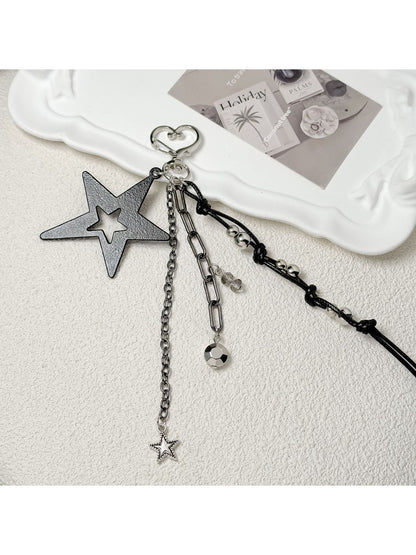 Keypus - Minimal Star Pendant Bag Charm Keychain