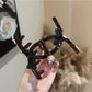 Beau - Cute Heart-Shaped Bow Hair Clip