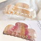 Beau - Glossy Acrylic Geometric Wave Claw Clip