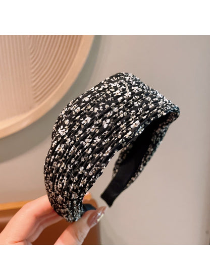 Gifty - Floral Print Fabric Wide Women's Headband