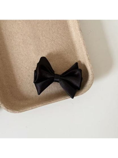 Beau - Satin Bow Shaped Hair Clip