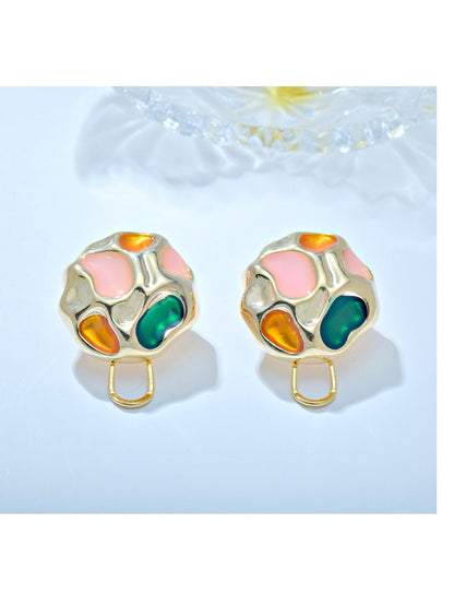 Earedge - Spring Color Blocking Earrings