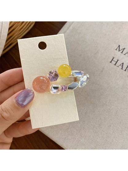 Beau - Elegant Beaded Openwork Hair Clip