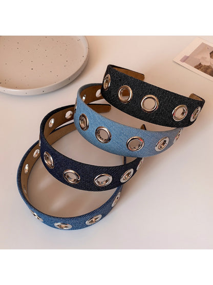 Gifty - Openwork Wide-Banded Headband