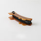 Beau - Painted Cat Motif Acetate Fiber Banana Clip