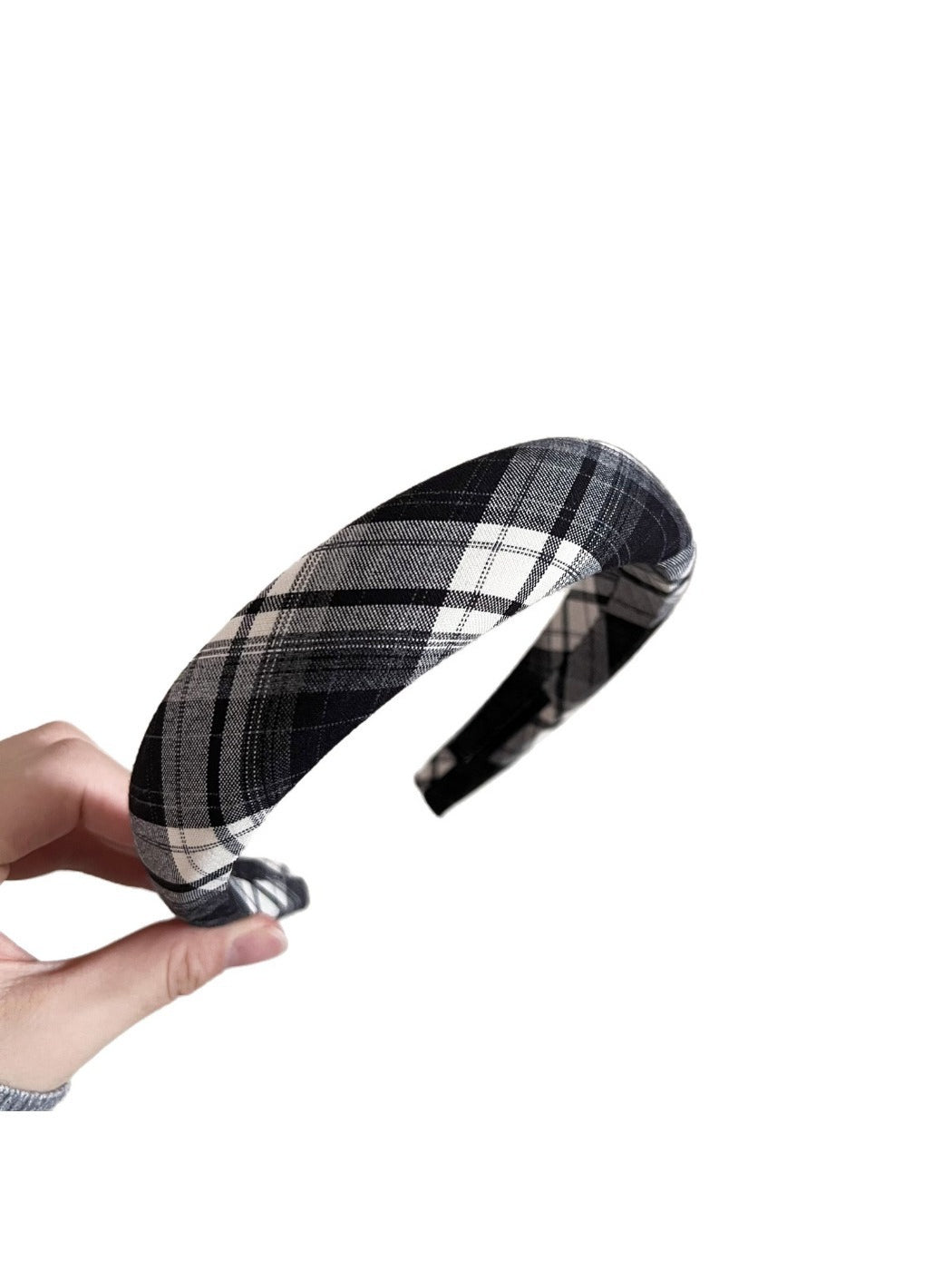 Gifty - Plaid Vintage Elegance Hair Hoop