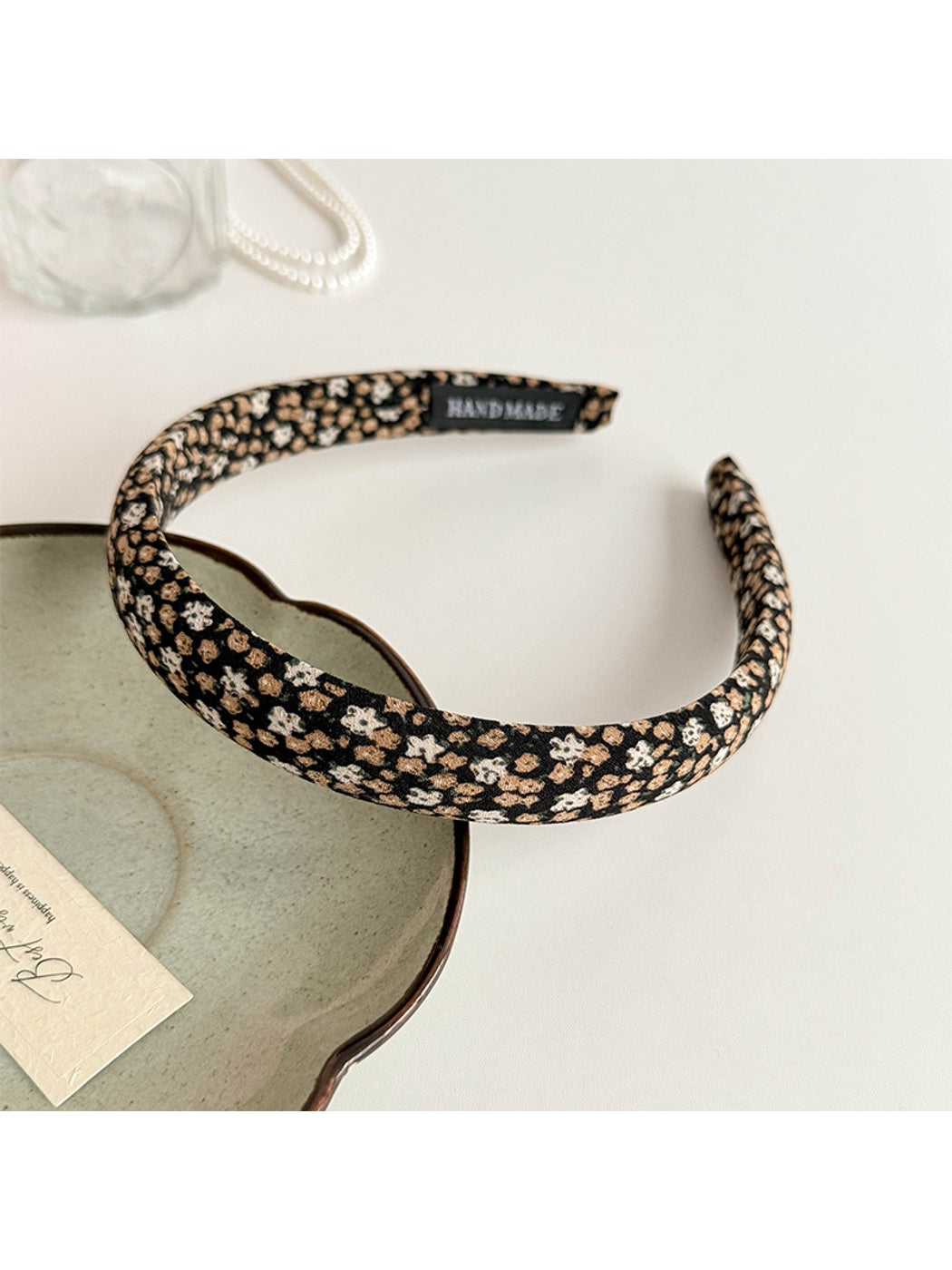 Gifty - Sweet Style Floral Fabric Covered Headband