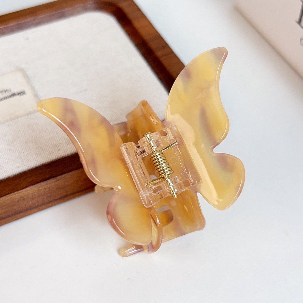 Beau - Sweet Style Butterfly Acrylic Hair Claw Clip
