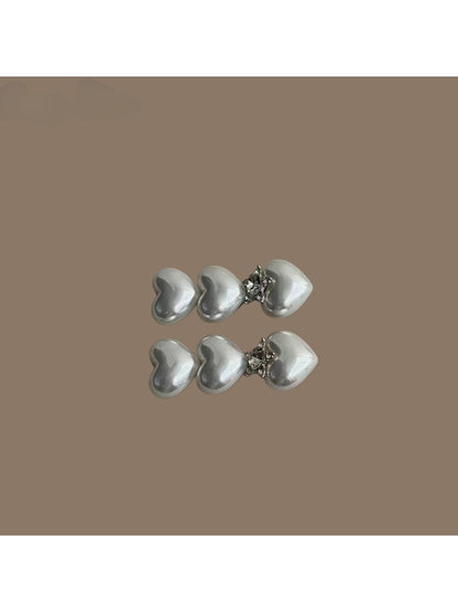 Beau - Sweet Style Triple Heart Side Bangs Hair Clip