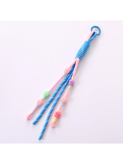 Keypus - Candy-Colored Beaded Chain Keychain