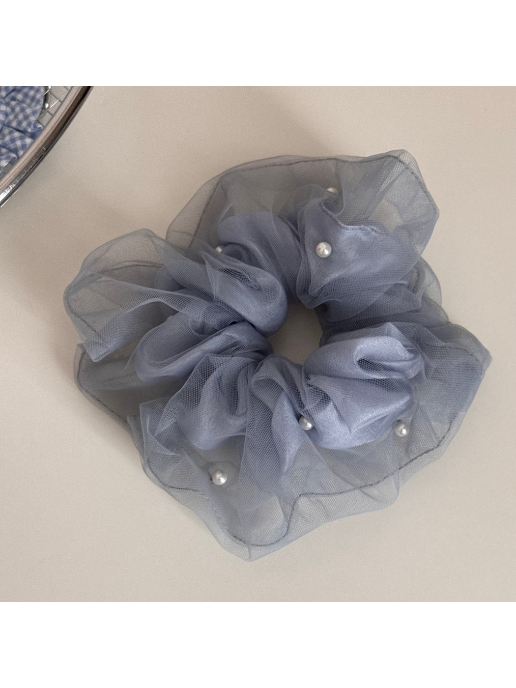 Gifty - Double Layer Ruffled Polyester Scrunchie