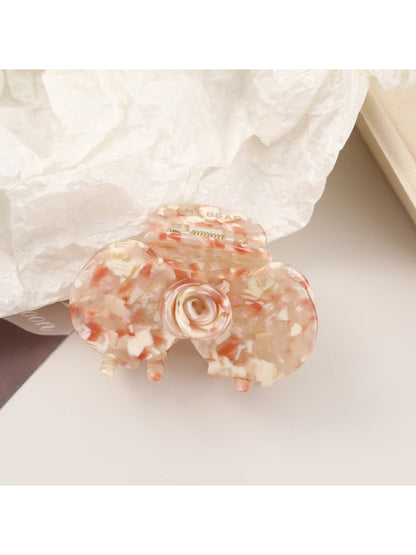 Beau - Elegant Acetate Flower Pattern Hair Clip