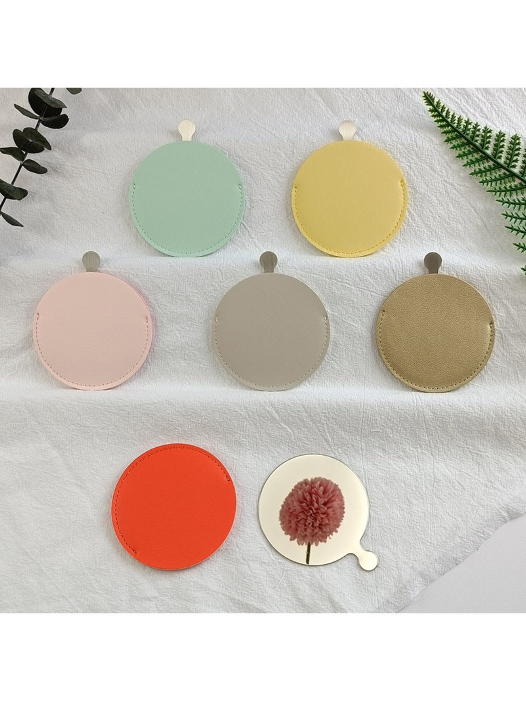 Mirroray - Round Simple Portable Makeup Mirror