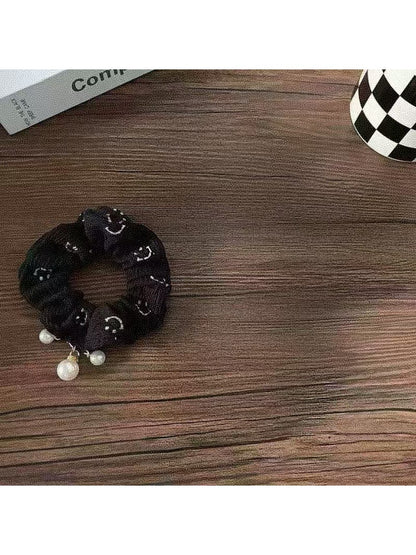 Gifty - Smiley Face Pattern Hair Ring