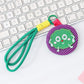 Keypus - Cartoon Color Block Lanyard Keychain