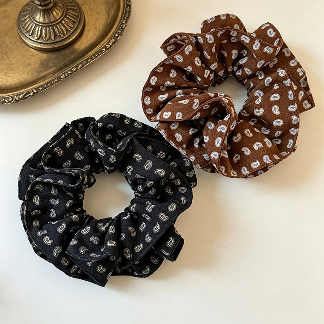 Gifty - Sweet Style Printed Fabric Ponytail Scrunchie