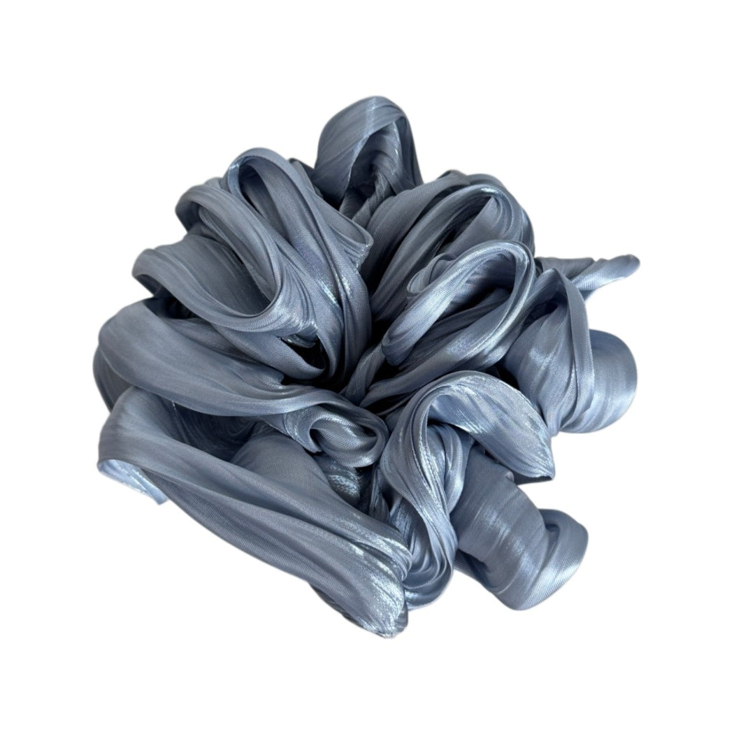 Gifty - Polyester Satin Look Layered Scrunchie