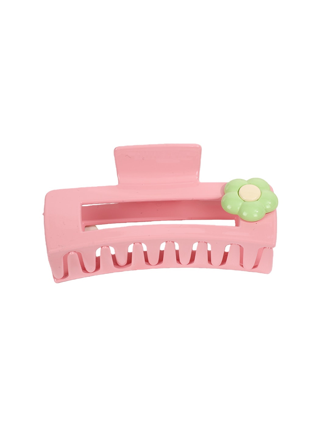 Beau - Plastic Alloy Square Hair Claw Clip