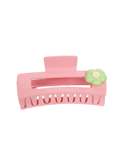 Beau - Plastic Alloy Square Hair Claw Clip