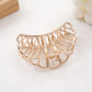 Beau - Scallop Fan Openwork Hair Claw