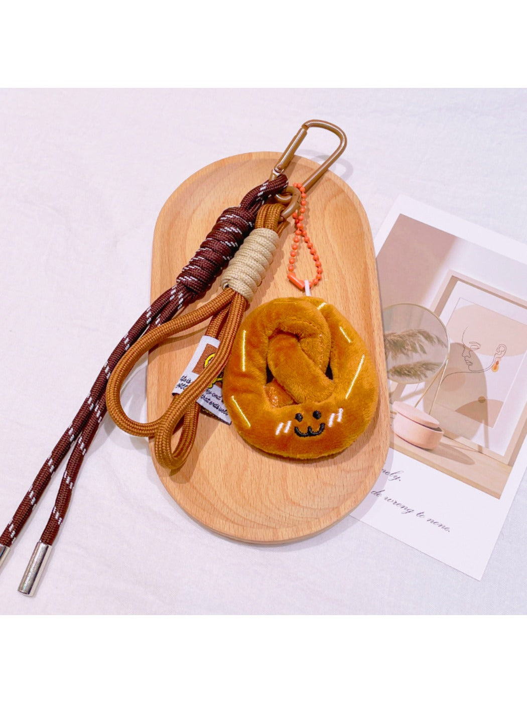 Keypus - Plush Gourmet Pretzel Keychain