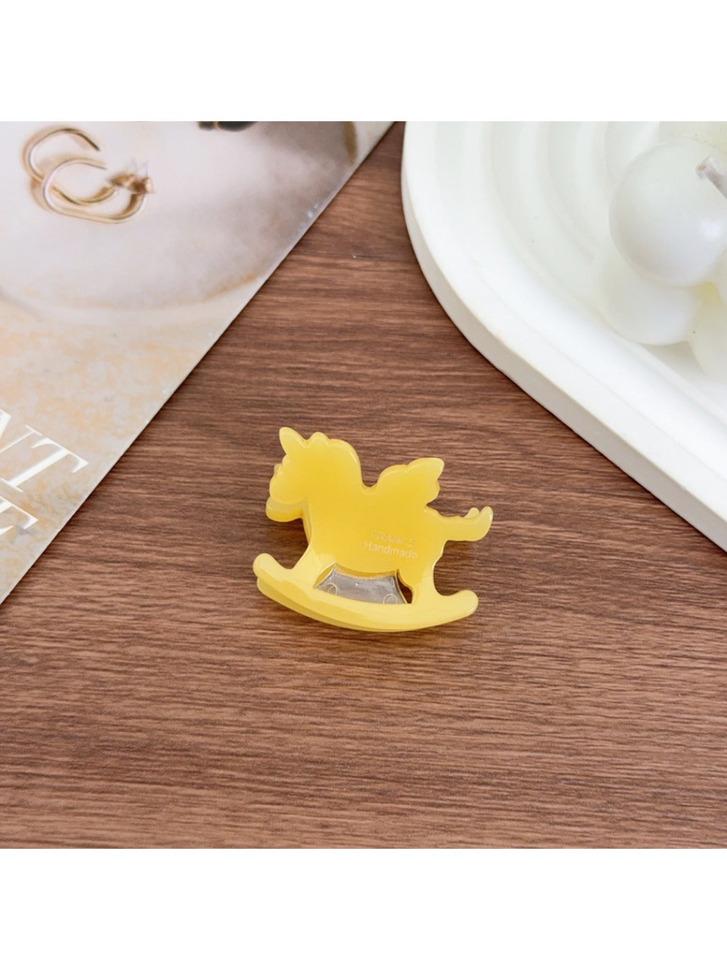 Beau - Elegant Rocking Horse Hair Claw Clip