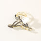 Beau - Crisscross Tulip Shaped Hair Claw Clip