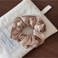 Gifty - Beaded Ruffle Elastic Ponytail Scrunchie