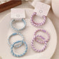 Gifty - Macaron Hair Tie Set (2 Pcs)