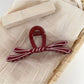 Beau - Versatile Red Irregular-Shaped Hair Clip