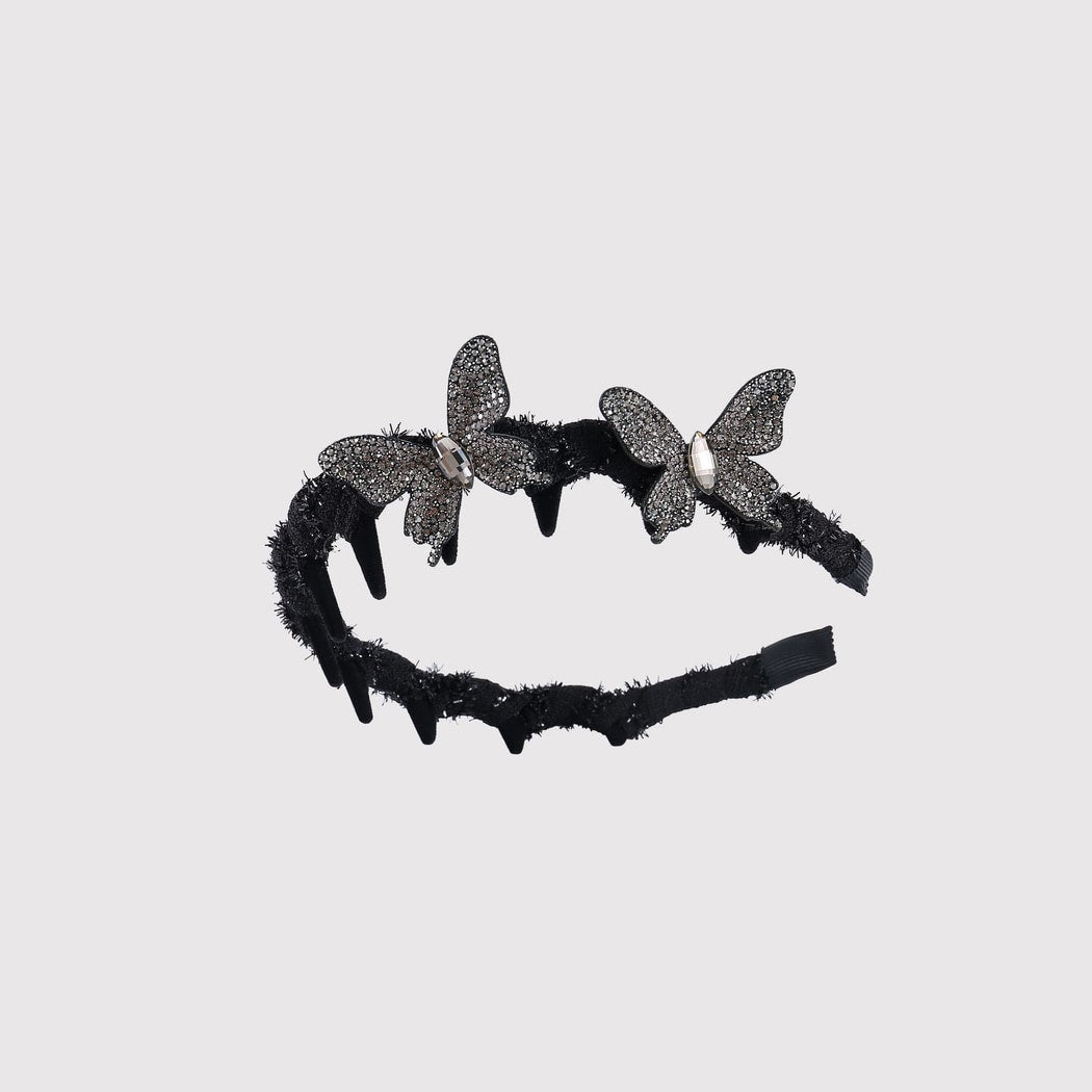 Gifty - Sparkly Butterfly Accent Fashion Headband