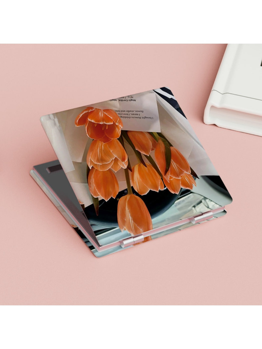 Mirroray - Floral Pattern Compact Mirror