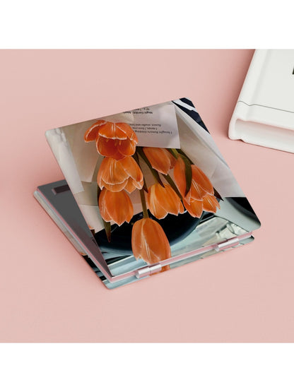 Mirroray - Floral Pattern Compact Mirror