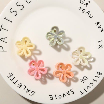 Beau - Pastel Petal Flower Hair Accessory Claw Clip