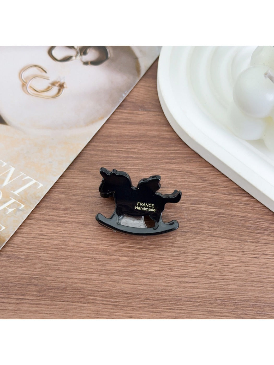 Beau - Elegant Rocking Horse Hair Claw Clip