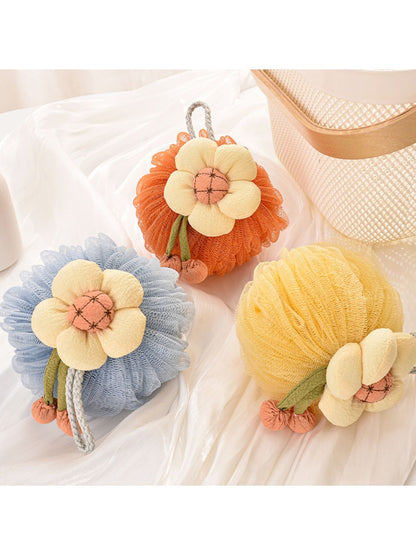 Papo - Cartoon Sun Bath Mesh Puff Soft Foaming Scrub