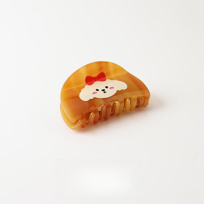 Beau - Cute Dog and Cat Bow Motif Claw Clip