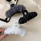 Beau - Ruched Mesh Rectangular Hair Claw Clip