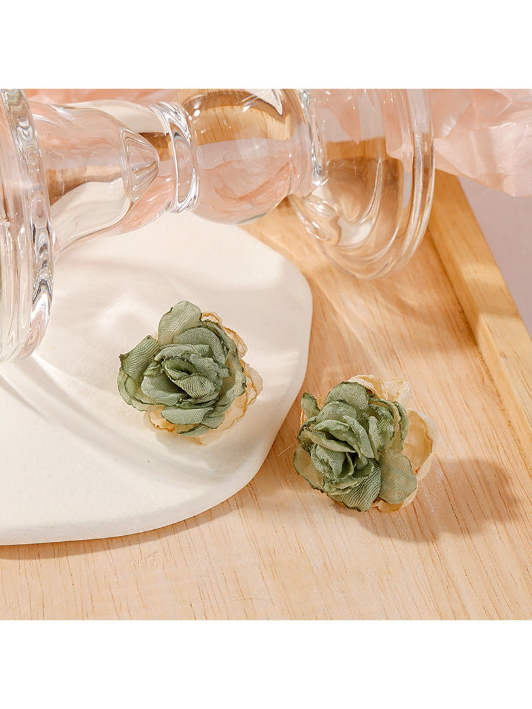 Earedge - Lace Flower Stud Earrings