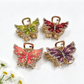 Beau - Bow Shape Glossy Alloy Hair Claw Clip