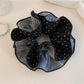 Gifty - Polka Dot Two Tone Scrunchie