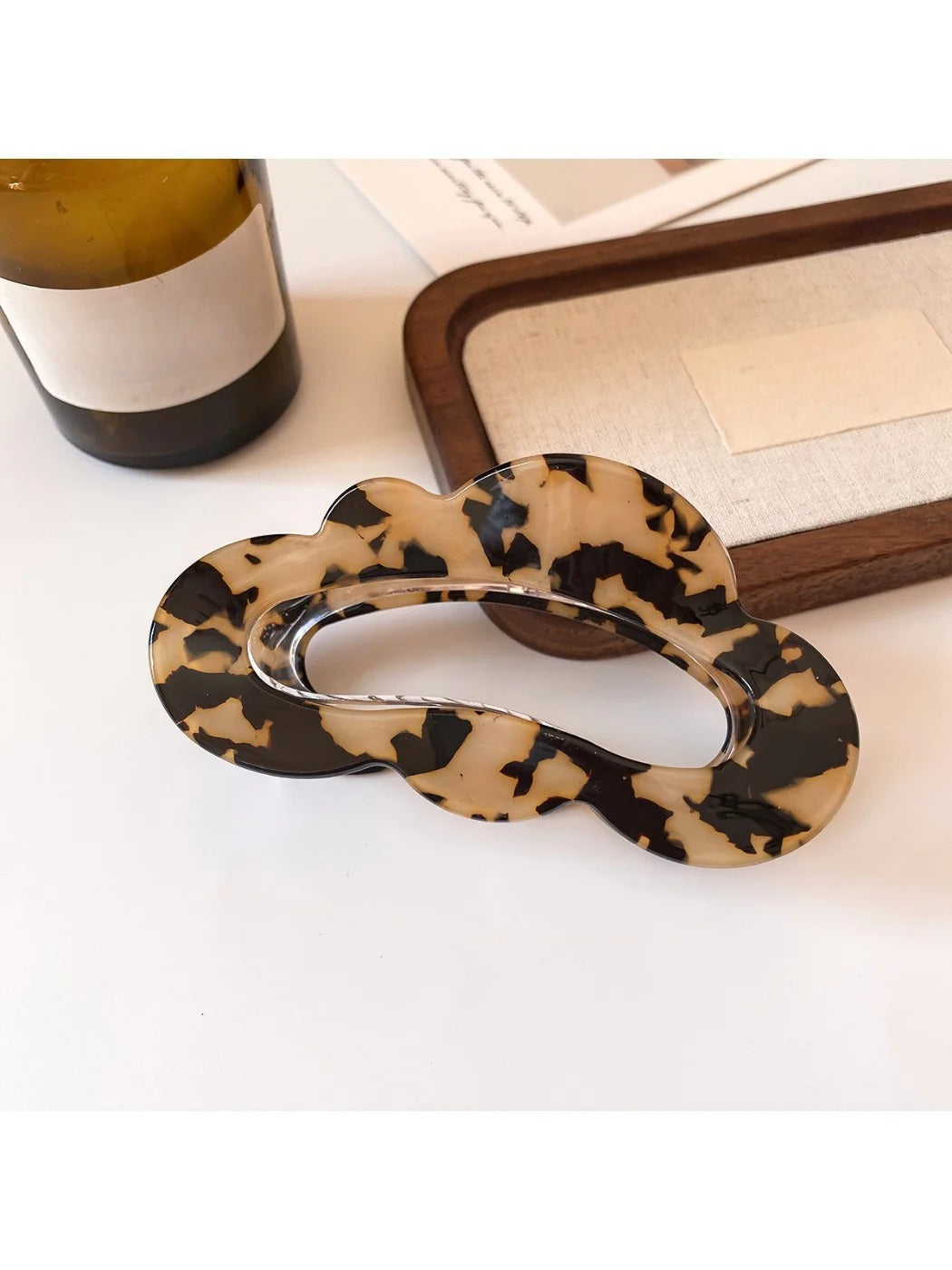 Beau - Leopard Print Cloud Claw Clip