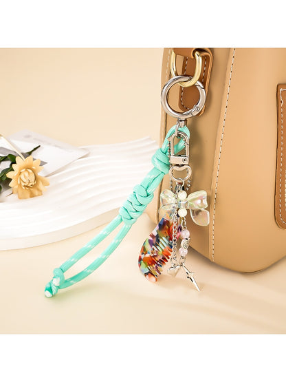 Keypus - Heart Detail Comb Pendant Phone Charm Keychain
