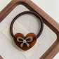 Gifty - Bow Letter Hair Tie