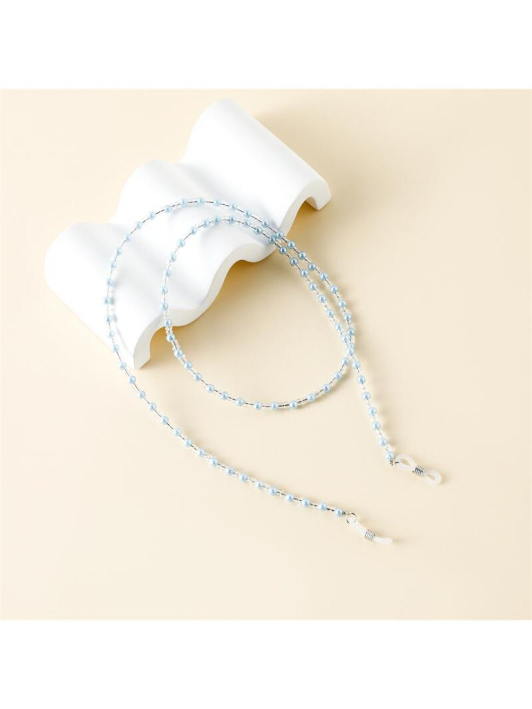 Velra - Minimalist Solid Color Beaded Eyeglass Strap