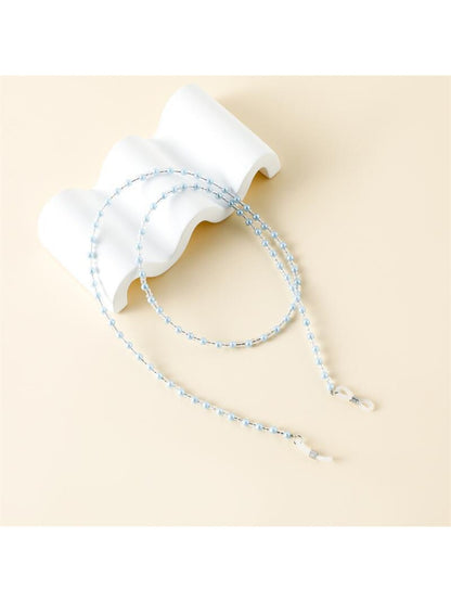 Velra - Minimalist Solid Color Beaded Eyeglass Strap