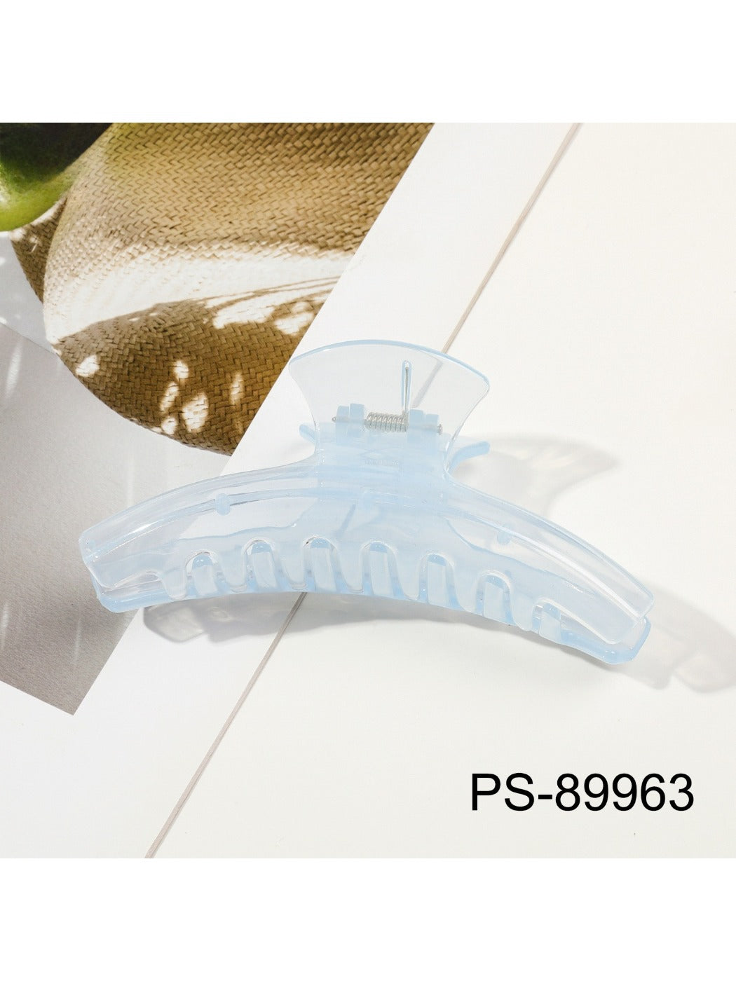 Beau - Straight-Shaped Jelly-Colored Hair Clip