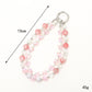 Keypus - Double Chain Beaded Butterfly Keychain